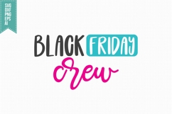 Black Friday Crew Svg, Black Friday Shirt Svg Product Image 3