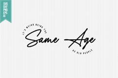 It&#039;s Weird Being the Same Age as Old People Svg Product Image 3
