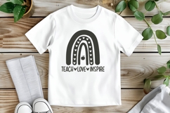 Teach Love Inspire Svg, Teacher Svg Product Image 3