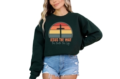 Jesus The Way the Truth the Life Svg, Faith Svg, Jesus Svg Product Image 1