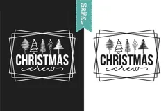 Christmas Crew Svg, Christmas Svg, Xmas Svg Product Image 1