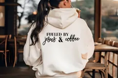 Fueled by Jesus and Coffee Svg, Inspirational Svg Product Image 3
