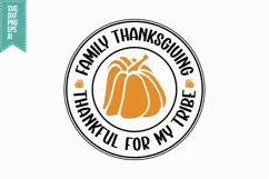 Family Thanksgiving Svg, Autumn Svg, Fall Svg Designs Product Image 3