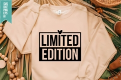 Limited Edition Svg, Motivation Svg Product Image 1