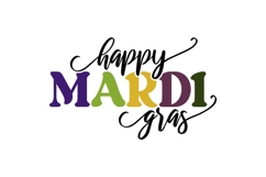 happy Mardi Gras Svg, Mardi Gras Svg Product Image 3