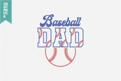 Baseball Dad Svg, Baseball Svg Product Image 2