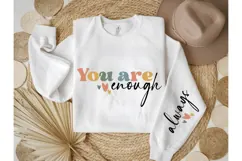 You are Enough Always Svg, God Svg, Bible Svg Product Image 3