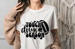 Football Svg Bundle, Game Day Vibes Svg, Football Mom Shirt Product Image 16
