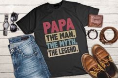 Papa Shirt, Father Shirt Svg Product Image 3