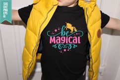 Be Magical Svg, Unicorn Svg Design Product Image 1
