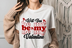 Will You Be My Valentine Svg, Valentine&#039;s Day Svg Product Image 3