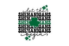 Let The Shenanigans Begin Svg, St. Patrick&#039;s Day Svg Product Image 4