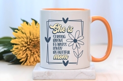 She is Mom Svg, Mother&#039;s Day Svg Product Image 3