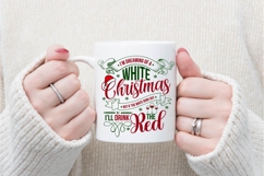 I&#039;m Dreaming of a White Christmas Svg, Winter Svg, Xmas Svg Product Image 1