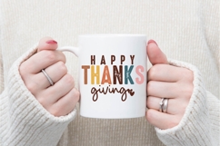 Happy Thanksgiving Svg, Thanksgiving Svg, Autumn Svg Product Image 2