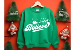 believe Svg, Christmas Svg, Xmas Svg Product Image 3
