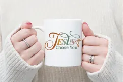 Jesus Chose You Svg, God Svg, Religious Svg Product Image 3