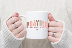praying mama Svg, Mother&#039;s Day Svg Product Image 3