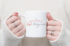 Not Perfect Just Forgiven Svg, God Svg, Religious Svg Product Image 3