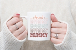 loved mummy Svg, Mother&#039;s Day Svg Product Image 3
