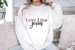 Love Like Jesus Svg Design Product Image 2