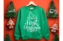 Our First Christmas Svg, Christmas Svg, Xmas Svg Product Image 3
