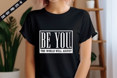 Be You the world will adjust Svg Design Product Image 2