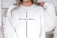His way is better Svg Design Product Image 2