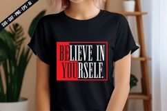 Believe In Yourself Svg Design Product Image 2