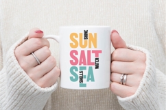 Sun Shine Salt Water Sea shells Svg, Summer Svg, Beach Svg Product Image 3