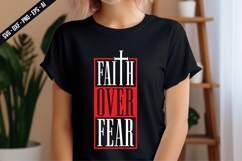 Faith over fear Svg Design Product Image 2