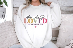 You are so Loved Svg Design Product Image 2