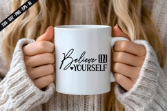 Believe In Yourself Svg Design Product Image 2