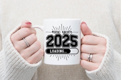 New Year Loading 2025 Svg, Happy New Year Svg Product Image 3