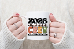 2025 Thanksgiving Crew Svg, Autumn Svg, Fall Svg Designs Product Image 3