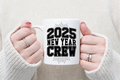 2025 New Year Crew Svg, Happy New Year Svg Product Image 3