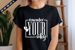 Remember your Why Svg Design Product Image 2
