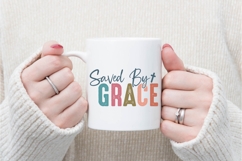 Saved by grace Svg, Christian Svg, Jesus Svg Product Image 2