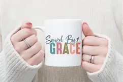 Saved by grace Svg, Christian Svg, Jesus Svg Product Image 2