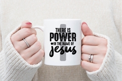 There is Power in The Name of Jesus Svg, Religious Svg Product Image 1