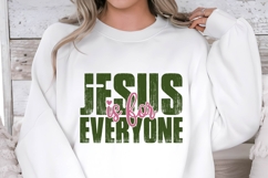 Jesus is For Everyone Svg Design Product Image 2