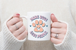 More Dogs Less People Svg, Dog Lover Svg Product Image 4