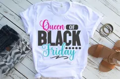 Queen Of Black Friday Svg, Black Friday Shirt Svg Product Image 1
