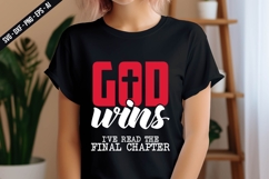 God Wins Svg Design Product Image 2