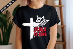Jesus Is King Svg Design Product Image 2