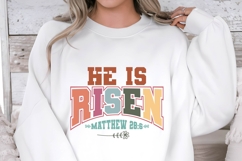 He is Risen Svg Design Product Image 2
