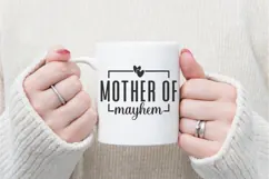 Mother Of Mayhem Svg, Mother's Day Svg Product Image 1