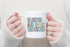 Blessed and Dog Obsessed Svg, Dog Lover Svg Product Image 3
