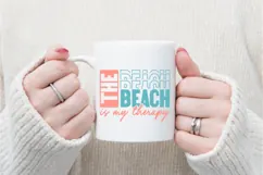 The Beach is My Therapy Svg, Summer Svg, Beach Svg Product Image 3