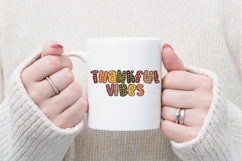 Thankful Vibes Svg, Fall Svg, Autumn Svg Product Image 1